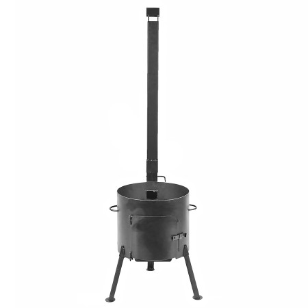 Stove with a diameter of 410 mm with a pipe for a cauldron of 16 liters в Санкт-Петербурге