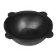 Cast iron cauldron 8 l flat bottom with a frying pan lid в Санкт-Петербурге