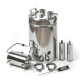 Cheap moonshine still kits "Gorilych" double distillation 10/35/t with CLAMP 1,5" and tap в Санкт-Петербурге