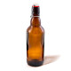 Бутылка темная стеклянная с бугельной пробкой 0,5 литра в Санкт-Петербурге
