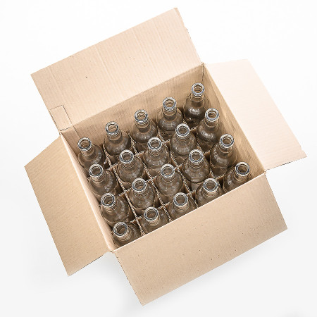 20 bottles of "Guala" 0.5 l without caps in a box в Санкт-Петербурге