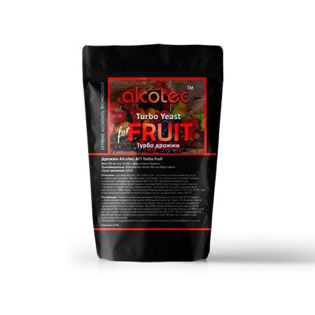 Дрожжи Alcotec AT1 FruitTurbo, 60 гр. в Санкт-Петербурге